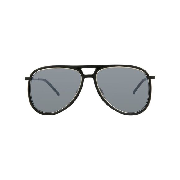 Saint Laurent Aviator-Style Injection Sunglasses Black Unisex-Adult - Picture 1 of 5